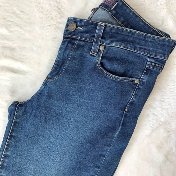 Paige Jeans Peg Super Skinny Medium Wash - Picture 4 of 10